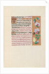 Hours of Queen Isabella the Catholic, Queen of Spain: Fol. 165r, c. 1500 by Master of the First Prayerbook of Maximillian