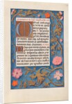 Hours of Queen Isabella the Catholic, Queen of Spain: Fol. 168r, c. 1500 by Master of the First Prayerbook of Maximillian