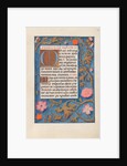 Hours of Queen Isabella the Catholic, Queen of Spain: Fol. 168r, c. 1500 by Master of the First Prayerbook of Maximillian