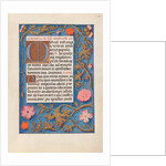 Hours of Queen Isabella the Catholic, Queen of Spain: Fol. 168r, c. 1500 by Master of the First Prayerbook of Maximillian