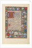 Hours of Queen Isabella the Catholic, Queen of Spain: Fol. 178r, c. 1500 by Master of the First Prayerbook of Maximillian