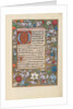 Hours of Queen Isabella the Catholic, Queen of Spain: Fol. 178r, c. 1500 by Master of the First Prayerbook of Maximillian