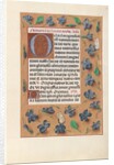 Hours of Queen Isabella the Catholic, Queen of Spain: Fol. 182r, c. 1500 by Master of the First Prayerbook of Maximillian