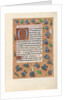 Hours of Queen Isabella the Catholic, Queen of Spain: Fol. 182r, c. 1500 by Master of the First Prayerbook of Maximillian