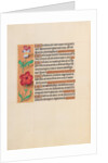 Hours of Queen Isabella the Catholic, Queen of Spain: Fol. 201v, c. 1500 by Master of the First Prayerbook of Maximillian