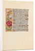 Hours of Queen Isabella the Catholic, Queen of Spain: Fol. 205v, c. 1500 by Master of the First Prayerbook of Maximillian