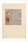 Hours of Queen Isabella the Catholic, Queen of Spain: Fol. 205v, c. 1500 by Master of the First Prayerbook of Maximillian