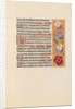 Hours of Queen Isabella the Catholic, Queen of Spain: Fol. 206r, c. 1500 by Master of the First Prayerbook of Maximillian