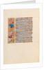Hours of Queen Isabella the Catholic, Queen of Spain: Fol. 206v, c. 1500 by Master of the First Prayerbook of Maximillian