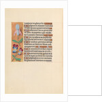 Hours of Queen Isabella the Catholic, Queen of Spain: Fol. 207v, c. 1500 by Master of the First Prayerbook of Maximillian