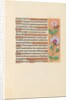 Hours of Queen Isabella the Catholic, Queen of Spain: Fol. 208r, c. 1500 by Master of the First Prayerbook of Maximillian