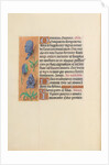 Hours of Queen Isabella the Catholic, Queen of Spain: Fol. 20v, c. 1500 by Master of the First Prayerbook of Maximillian