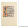 Hours of Queen Isabella the Catholic, Queen of Spain: Fol. 20v, c. 1500 by Master of the First Prayerbook of Maximillian