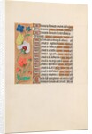Hours of Queen Isabella the Catholic, Queen of Spain: Fol. 212v, c. 1500 by Master of the First Prayerbook of Maximillian