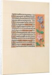 Hours of Queen Isabella the Catholic, Queen of Spain: Fol. 214r, c. 1500 by Master of the First Prayerbook of Maximillian
