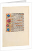 Hours of Queen Isabella the Catholic, Queen of Spain: Fol. 214v, c. 1500 by Master of the First Prayerbook of Maximillian