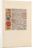 Hours of Queen Isabella the Catholic, Queen of Spain: Fol. 215v, c. 1500 by Master of the First Prayerbook of Maximillian