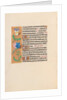 Hours of Queen Isabella the Catholic, Queen of Spain: Fol. 216v, c. 1500 by Master of the First Prayerbook of Maximillian