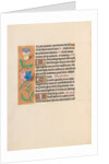 Hours of Queen Isabella the Catholic, Queen of Spain: Fol. 216v, c. 1500 by Master of the First Prayerbook of Maximillian