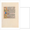 Hours of Queen Isabella the Catholic, Queen of Spain: Fol. 216v, c. 1500 by Master of the First Prayerbook of Maximillian