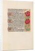 Hours of Queen Isabella the Catholic, Queen of Spain: Fol. 217r, c. 1500 by Master of the First Prayerbook of Maximillian