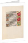 Hours of Queen Isabella the Catholic, Queen of Spain: Fol. 217r, c. 1500 by Master of the First Prayerbook of Maximillian