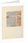 Hours of Queen Isabella the Catholic, Queen of Spain: Fol. 21r, c. 1500 by Master of the First Prayerbook of Maximillian