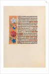 Hours of Queen Isabella the Catholic, Queen of Spain: Fol. 221v, c. 1500 by Master of the First Prayerbook of Maximillian