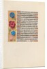 Hours of Queen Isabella the Catholic, Queen of Spain: Fol. 222v, c. 1500 by Master of the First Prayerbook of Maximillian