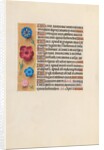 Hours of Queen Isabella the Catholic, Queen of Spain: Fol. 222v, c. 1500 by Master of the First Prayerbook of Maximillian
