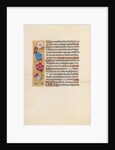 Hours of Queen Isabella the Catholic, Queen of Spain: Fol. 223v, c. 1500 by Master of the First Prayerbook of Maximillian