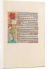 Hours of Queen Isabella the Catholic, Queen of Spain: Fol. 229v, c. 1500 by Master of the First Prayerbook of Maximillian