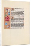 Hours of Queen Isabella the Catholic, Queen of Spain: Fol. 22v, c. 1500 by Master of the First Prayerbook of Maximillian