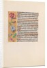 Hours of Queen Isabella the Catholic, Queen of Spain: Fol. 230v, c. 1500 by Master of the First Prayerbook of Maximillian