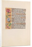 Hours of Queen Isabella the Catholic, Queen of Spain: Fol. 230v, c. 1500 by Master of the First Prayerbook of Maximillian