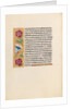 Hours of Queen Isabella the Catholic, Queen of Spain: Fol. 231v, c. 1500 by Master of the First Prayerbook of Maximillian