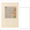 Hours of Queen Isabella the Catholic, Queen of Spain: Fol. 232r, c. 1500 by Master of the First Prayerbook of Maximillian