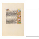 Hours of Queen Isabella the Catholic, Queen of Spain: Fol. 232r, c. 1500 by Master of the First Prayerbook of Maximillian