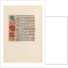 Hours of Queen Isabella the Catholic, Queen of Spain: Fol. 233v, c. 1500 by Master of the First Prayerbook of Maximillian