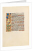Hours of Queen Isabella the Catholic, Queen of Spain: Fol. 241v, c. 1500 by Master of the First Prayerbook of Maximillian