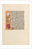 Hours of Queen Isabella the Catholic, Queen of Spain: Fol. 244v, c. 1500 by Master of the First Prayerbook of Maximillian