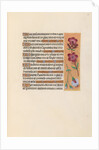 Hours of Queen Isabella the Catholic, Queen of Spain: Fol. 247r, c. 1500 by Master of the First Prayerbook of Maximillian