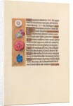 Hours of Queen Isabella the Catholic, Queen of Spain: Fol. 249v, c. 1500 by Master of the First Prayerbook of Maximillian