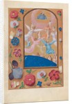 Hours of Queen Isabella the Catholic, Queen of Spain: Fol. 24v, Souls of the Saved?, c. 1500 by Master of the First Prayerbook of Maximillian