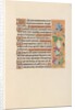 Hours of Queen Isabella the Catholic, Queen of Spain: Fol. 251r, c. 1500 by Master of the First Prayerbook of Maximillian