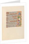 Hours of Queen Isabella the Catholic, Queen of Spain: Fol. 251r, c. 1500 by Master of the First Prayerbook of Maximillian