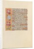 Hours of Queen Isabella the Catholic, Queen of Spain: Fol. 251v, c. 1500 by Master of the First Prayerbook of Maximillian