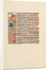 Hours of Queen Isabella the Catholic, Queen of Spain: Fol. 252v, c. 1500 by Master of the First Prayerbook of Maximillian