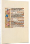 Hours of Queen Isabella the Catholic, Queen of Spain: Fol. 252v, c. 1500 by Master of the First Prayerbook of Maximillian