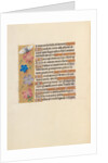 Hours of Queen Isabella the Catholic, Queen of Spain: Fol. 252v, c. 1500 by Master of the First Prayerbook of Maximillian